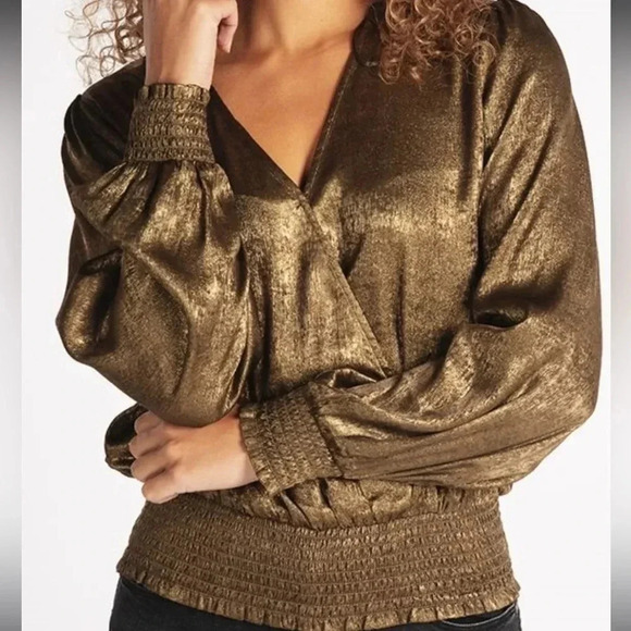 Esqualo • Metallic Blouse - Picture 1 of 9